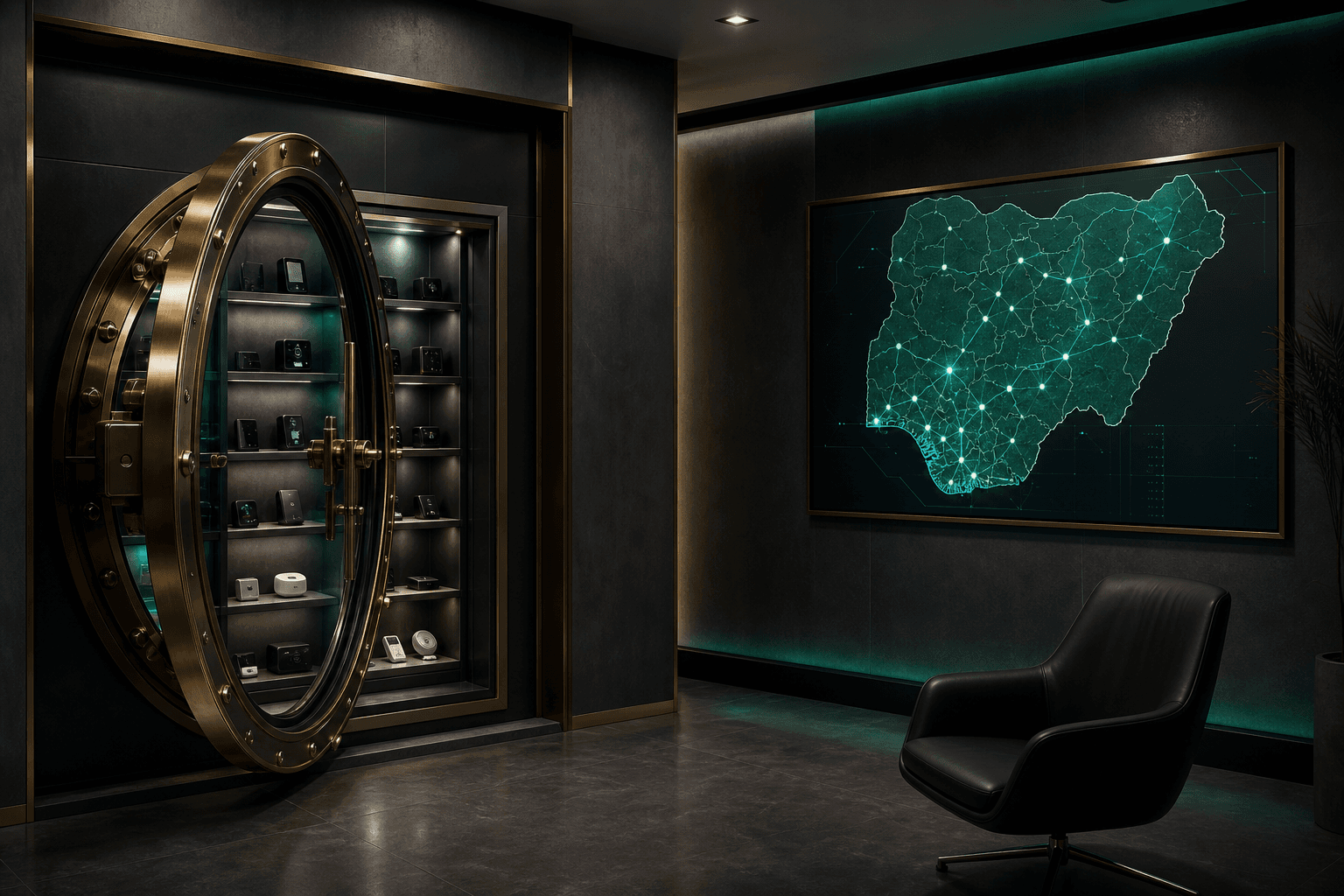 Asset protection vault with live GPS monitoring — Akilapa Guardian